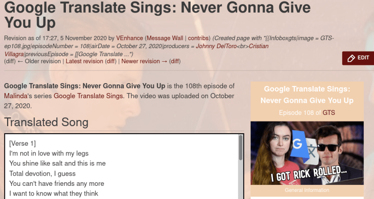 Screenshot_2021-02-20 Google Translate Sings Never Gonna Give You Up
